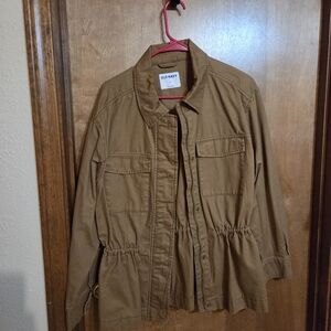 Old Navy Utility Jacket in Tan